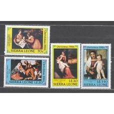 Sierra Leona - Correo Yvert 763/6 ** Mnh  Navidad