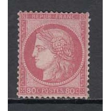 Francia - Correo 1872 Yvert 57 * Mh