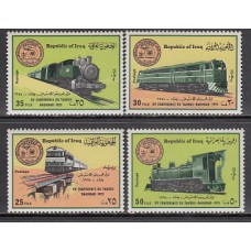 Irak - Correo Yvert 764/7 ** Mnh Trenes