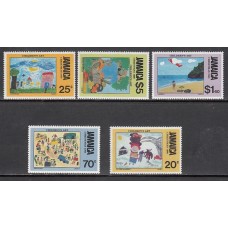 Jamaica - Correo Yvert 764/9 ** Mnh Navidad