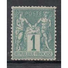 Francia - Correo 1876 Yvert 61 * Mh