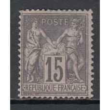 Francia - Correo 1876 Yvert 66 * Mh