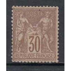 Francia - Correo 1876 Yvert 69 * Mh
