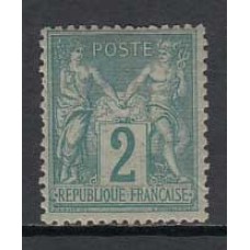 Francia - Correo 1876 Yvert 74 * Mh