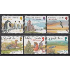 Falkland - Correo Yvert 766/71 ** Mnh Fauna. Aves