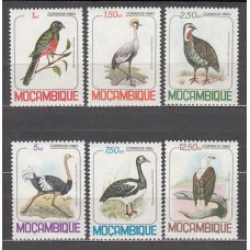 Mozambique - Correo Yvert 766/71 ** Mnh   Fauna aves