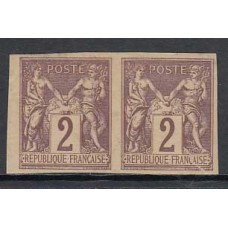 Francia - Correo 1877 Yvert 85b * Mh