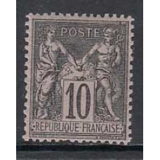 Francia - Correo 1877 Yvert 89 * Mh