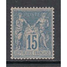 Francia - Correo 1877 Yvert 90 * Mh