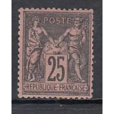 Francia - Correo 1884 Yvert 97 * Mh