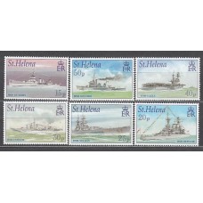 Santa Helena - Correo Yvert 768/73 ** Mnh  Barcos