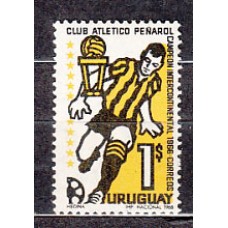 Uruguay - Correo 1968 Yvert 768 ** Mnh Deportes. Fútbol