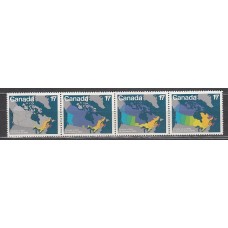 Canada - Correo 1981 Yvert 769/72 ** Mnh