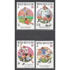 Virgenes - Correo Yvert 771/4 ** Mnh  Deportes fútbol