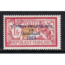 Francia - Correo 1923 Yvert 182 * Mh