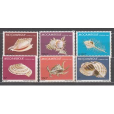 Mozambique - Correo Yvert 773/8 ** Mnh  Fauna conchas