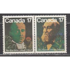 Canada - Correo 1981 Yvert 774/5 ** Mnh Personajes