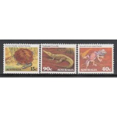 Australia - Correo 1982 Yvert 776/78 ** Mnh Fauna