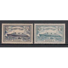 Francia - Correo 1934 Yvert 299//300 ** Mnh  Barcos