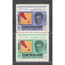 Kuwait - Correo 1978 Yvert 778/9 ** Mnh  Viruela