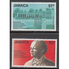 Jamaica - Correo Yvert 779/80 ** Mnh