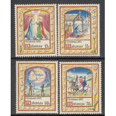 Bahamas - Correo 1992 Yvert 779/82 ** Mnh Navidad