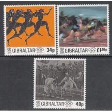 Gibraltar - Correo 1996 Yvert 780/2 ** Mnh Olimpiadas