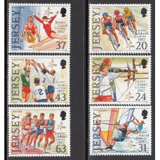 Jersey - Correo 1997 Yvert 781/86 ** Mnh Deportes