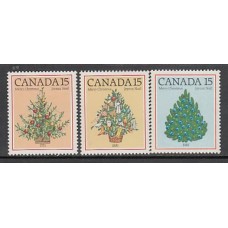 Canada - Correo 1981 Yvert 783/5 ** Mnh Navidad