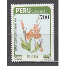 Peru - Correo 1984 Yvert 783 ** Mnh Flores