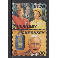 Guernsey - Correo 1998 Yvert 785/86 ** Mnh Deportes fúbol