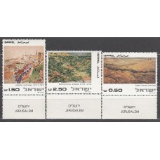 Israel - Correo 1981 Yvert 786/8 ** Mnh  Pinturas