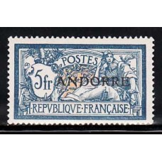 Andorra Francesa Correo 1931 Yvert 21 ** Mnh