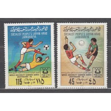 Libia - Correo 1979 Yvert 792/3 ** Mnh  Deportes fútbol