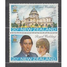 Nueva Zelanda - Correo 1981 Yvert 796/7 ** Mnh Personajes