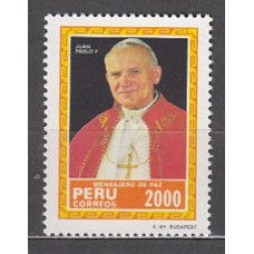 Peru - Correo 1985 Yvert 796 ** Mnh Personaje. Papa Juan Pablo II