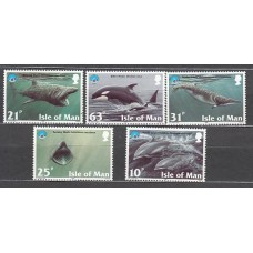 Man - Correo 1998 Yvert 797/801 ** Mnh Fauna marina