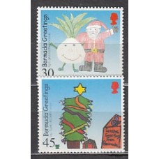 Bermudas - Correo Yvert 798/9 ** Mnh Navidad