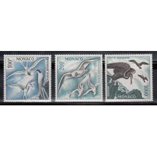 Monaco - Aereo Yvert 66/8 ** Mnh Fauna. Aves