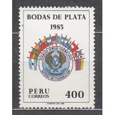 Peru - Correo 1985 Yvert 798 ** Mnh Banderas