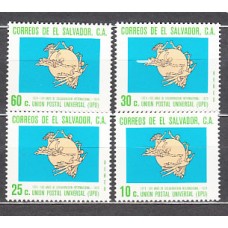 Salvador - Correo 1974 Yvert 799/800 + A 327/8 ** Mnh  UPU