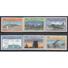 Fidji - Correo Yvert 799/804 ** Mnh Aviones