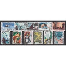 Australia Artantica - Correo Yvert 8/18 ** Mnh