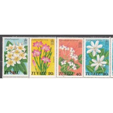 Tuvalu - Correo Yvert 80/3 ** Mnh Flores