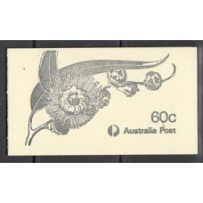 Australia - Correo 1982 Yvert 801(I) Carnet ** Mnh Flores