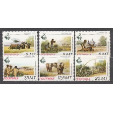 Mozambique - Correo Yvert 802/7 ** Mnh  Fauna