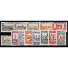 Argelia - Correo Yvert 87/99 * Mh  Centenario de Argelia