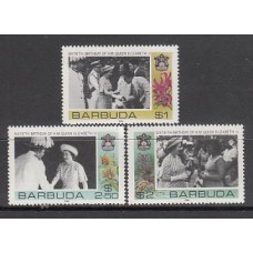 Barbuda - Correo Yvert 805/7 ** Mnh Isabel II