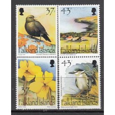Falkland - Correo Yvert 805/8 ** Mnh Fauna. Aves