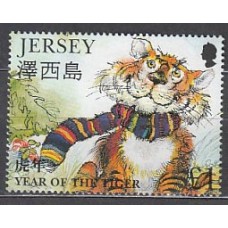 Jersey - Correo 1998 Yvert 805 ** Mnh Año chino del tigre